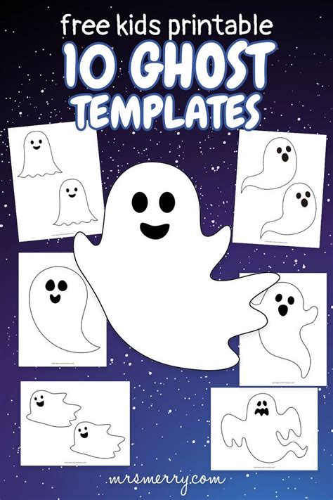 Ghost Templates Free Printable