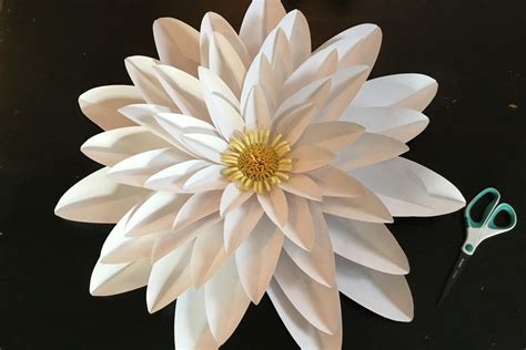 Giant Paper Flower Templates