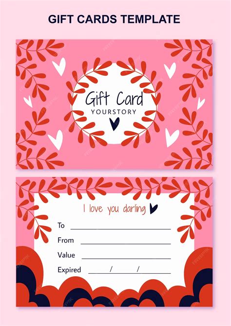 Gift Card Template Free Download