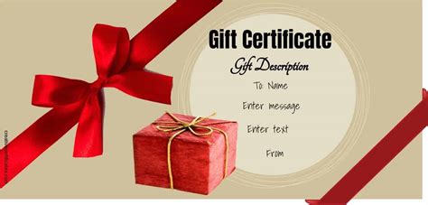 Gift Card Templates