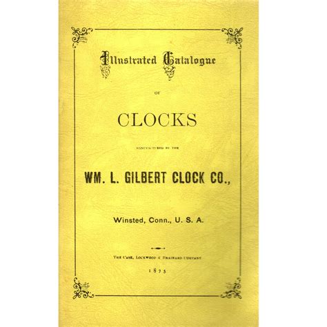 Gilbert Clock Catalogue