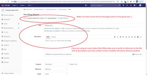 Gitlab Merge Request Templates