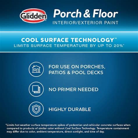 Glidden Porch And Floor Paint Color Chart