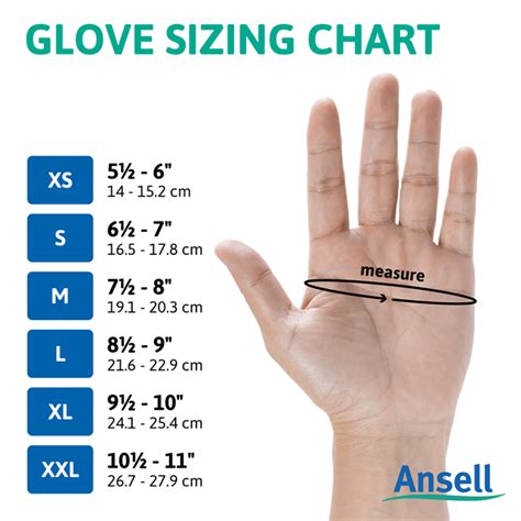 Glove Sizing Chart