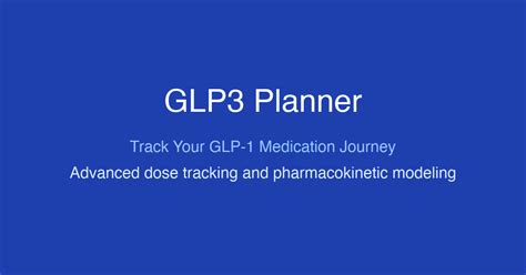 Glp 3 Dosing Chart