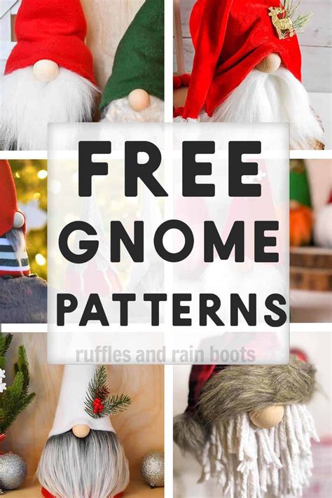 Gnome Pattern Template