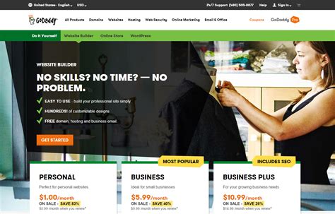 Godaddy Web Templates