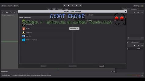 Godot Export Template