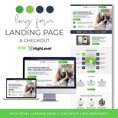 Gohighlevel Landing Page Templates