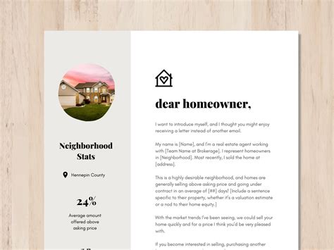 Golden Letter Real Estate Template