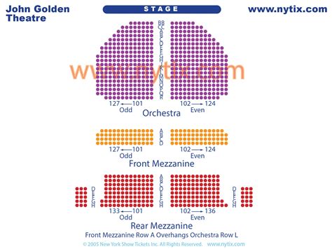 Golden Theater Nyc Seating Chart