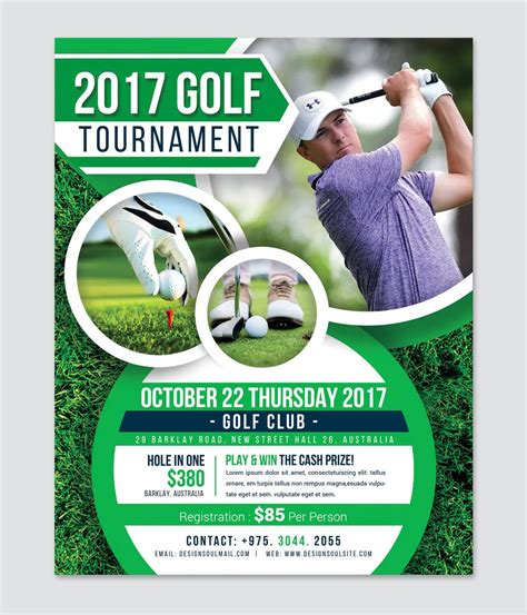 Golf Outing Flyer Template