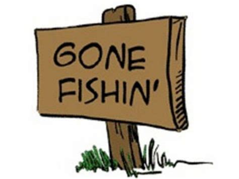Gone Fishing Sign Printable