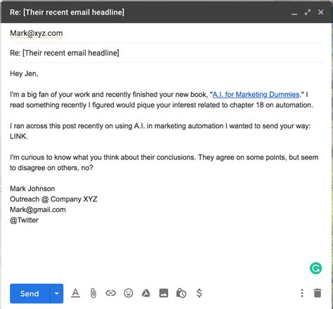 Good Cold Email Templates