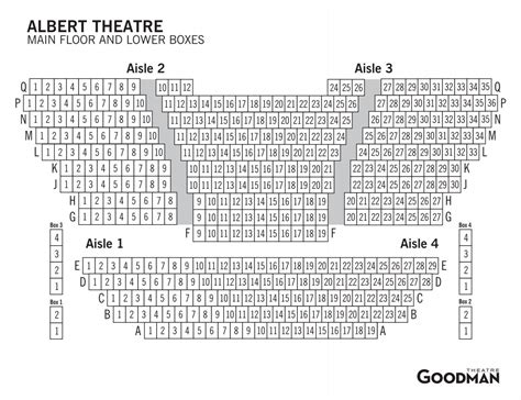 Goodman Theater Seating Chart