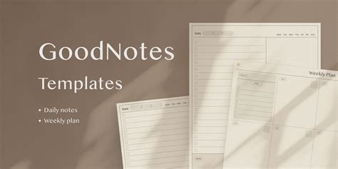 Goodnote Template Free