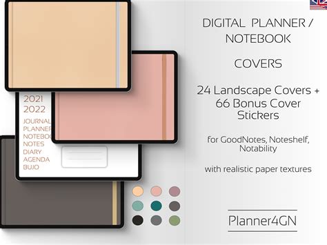 Goodnotes Cover Templates