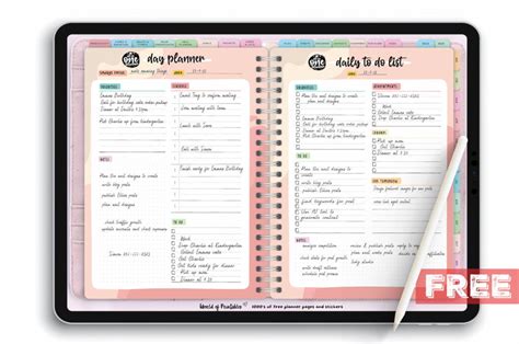 Goodnotes Free Planner Templates