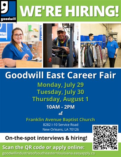 Goodwill Career Fair