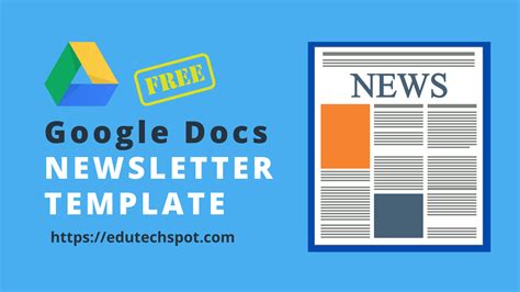 Google Doc Newsletter Template