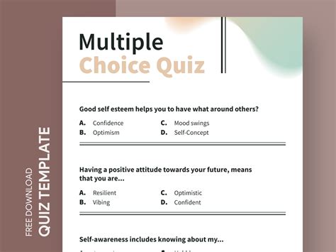 Google Docs Multiple Choice Test Template