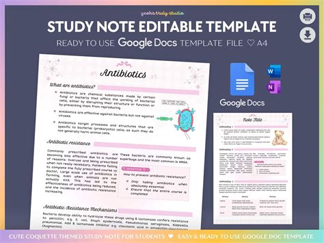 Google Docs Notes Templates