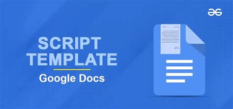 Google Docs Play Template