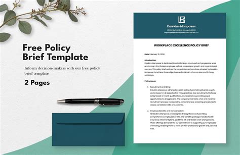 Google Docs Policy Brief Template