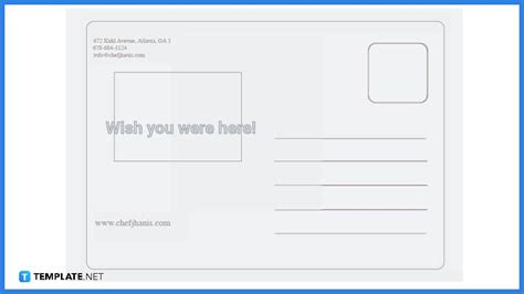 Google Docs Postcard Template