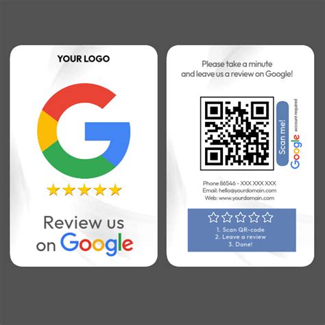 Google Review Template