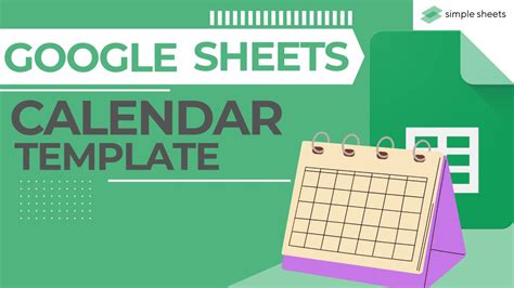 Google Sheet Template Calendar