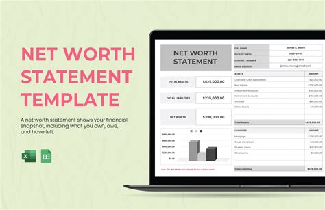 Google Sheets Net Worth Template