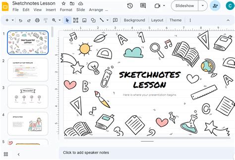 Google Slide Templates For Teachers