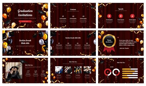 Google Slides Graduation Template