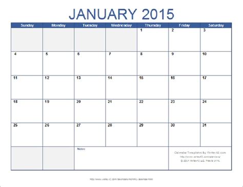 Google Slides Monthly Calendar Template