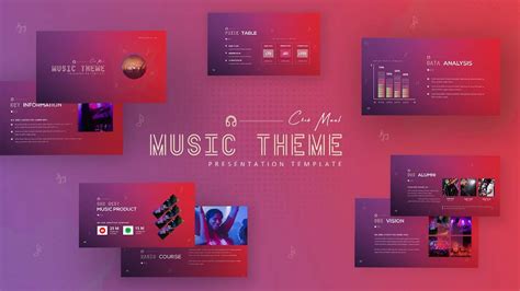 Google Slides Music Template