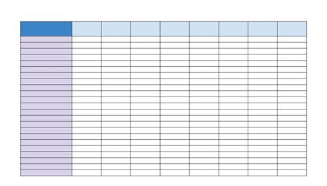Google Spreadsheet Template Free