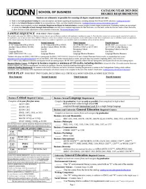 Graduate Course Catalog Uconn