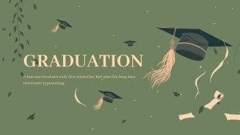Graduation Google Slides Template