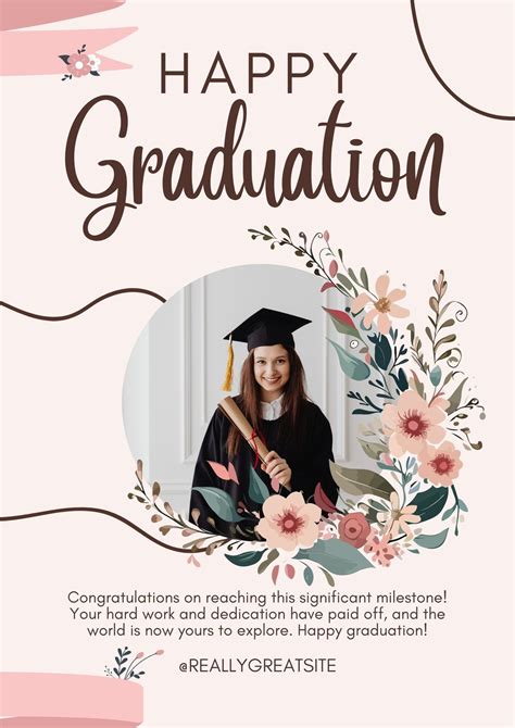 Graduation Poster Template