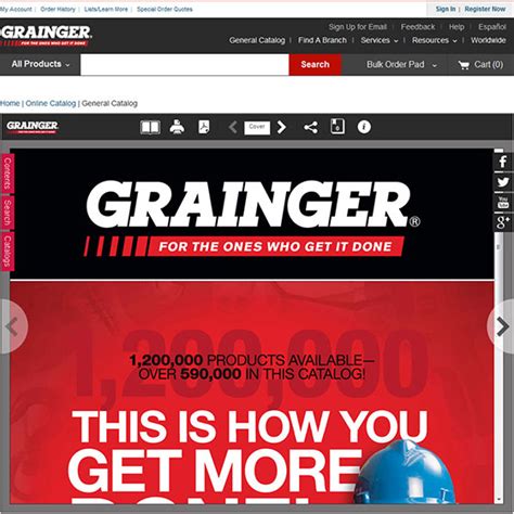 Grainger Online Catalog