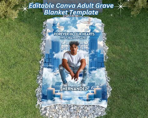 Grave Blanket Template