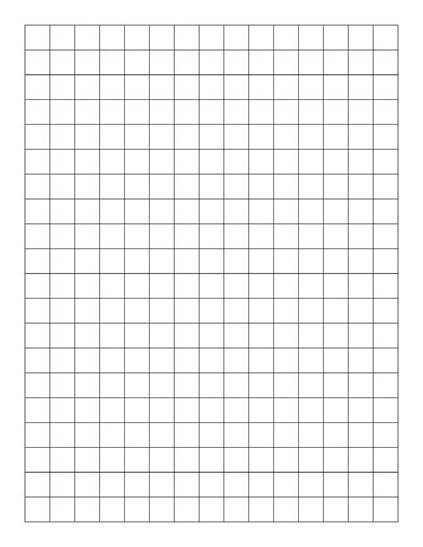 Grid Printable Template
