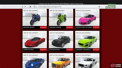 Gta 5 Car Catalog