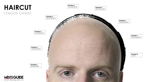Hair Length Men Chart