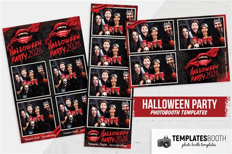 Halloween Photo Booth Templates