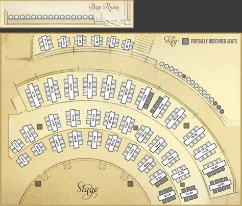 Hamilton Live Seating Chart