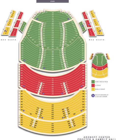 Hammons Hall Seating Chart