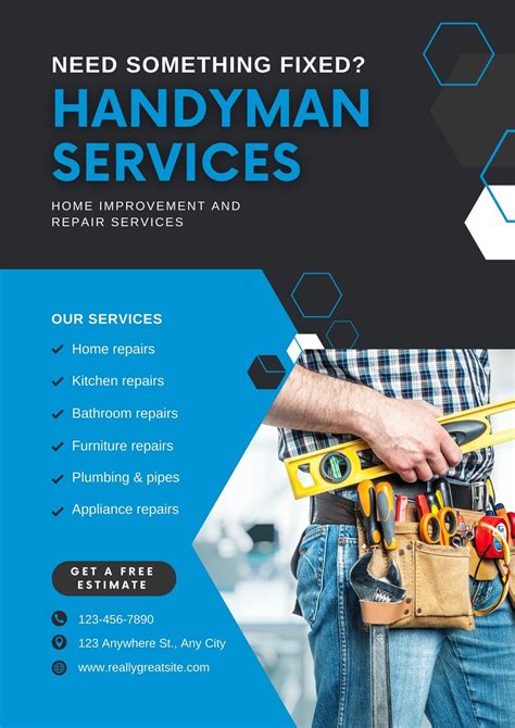 Handyman Flyer Templates