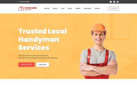 Handyman Website Templates
